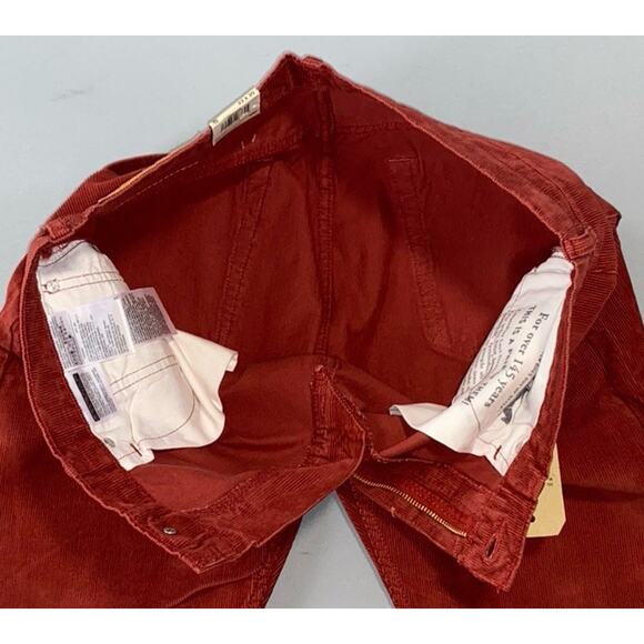 Levi's 502 Regular Taper Fit Stretch Medium Wale Corduroy Pants, Cords. 33X29. - Picture 6 of 8